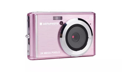 AGFAPHOTO Realishot 24MP Compact Digital Camera – Pink