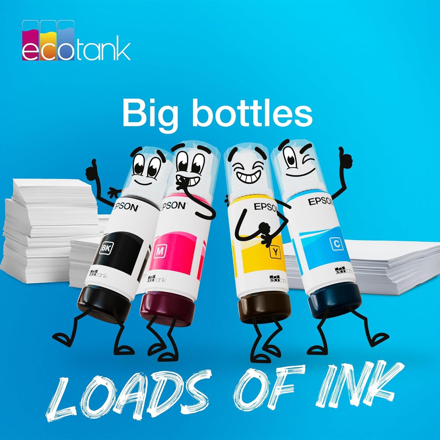 Epson 104 EcoTank mess-free precision refill bottle nozzle