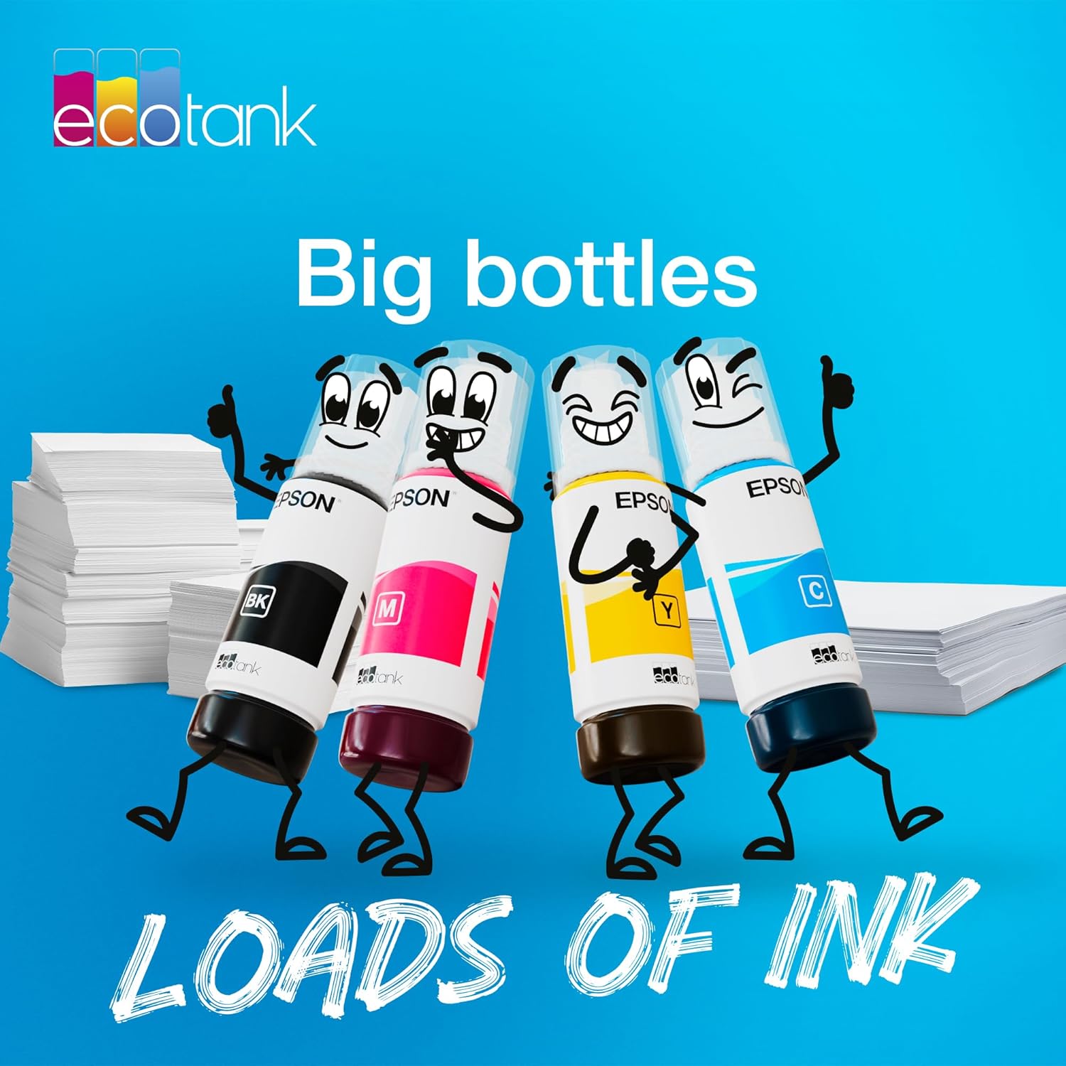 Epson 104 EcoTank mess-free precision refill bottle nozzle