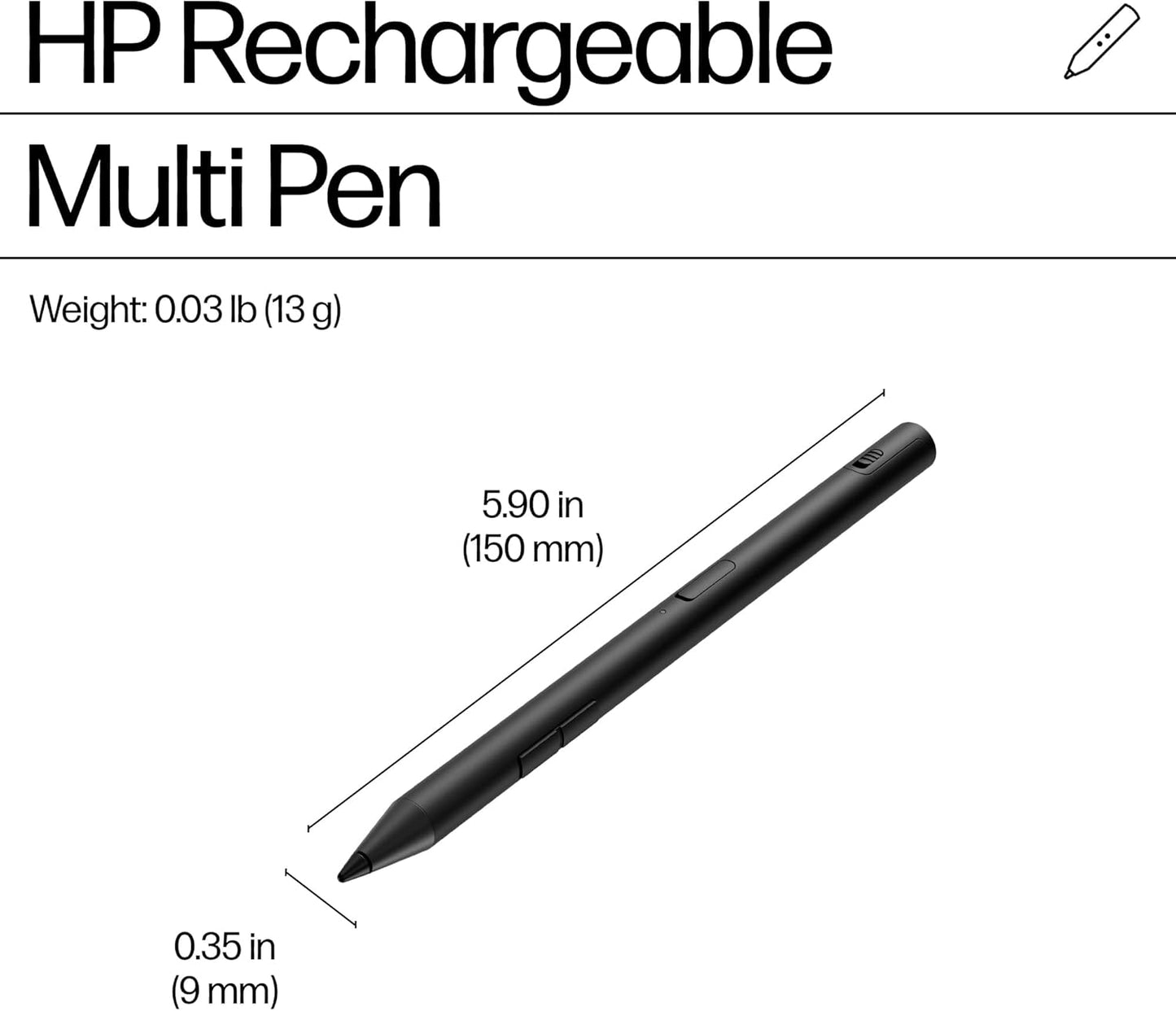 HP 700 Multi Pen being used on HP Spectre Envy x360 touchscreen laptop