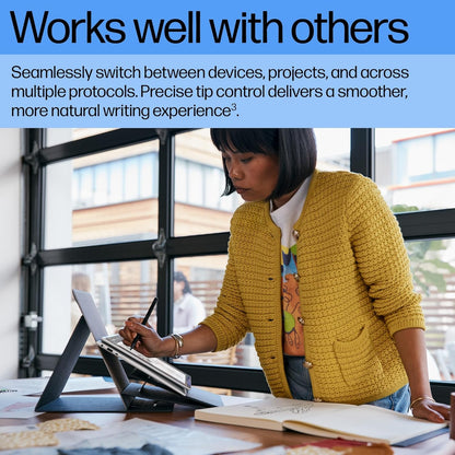 HP 700 Multi Pen two programmable shortcut buttons close-up