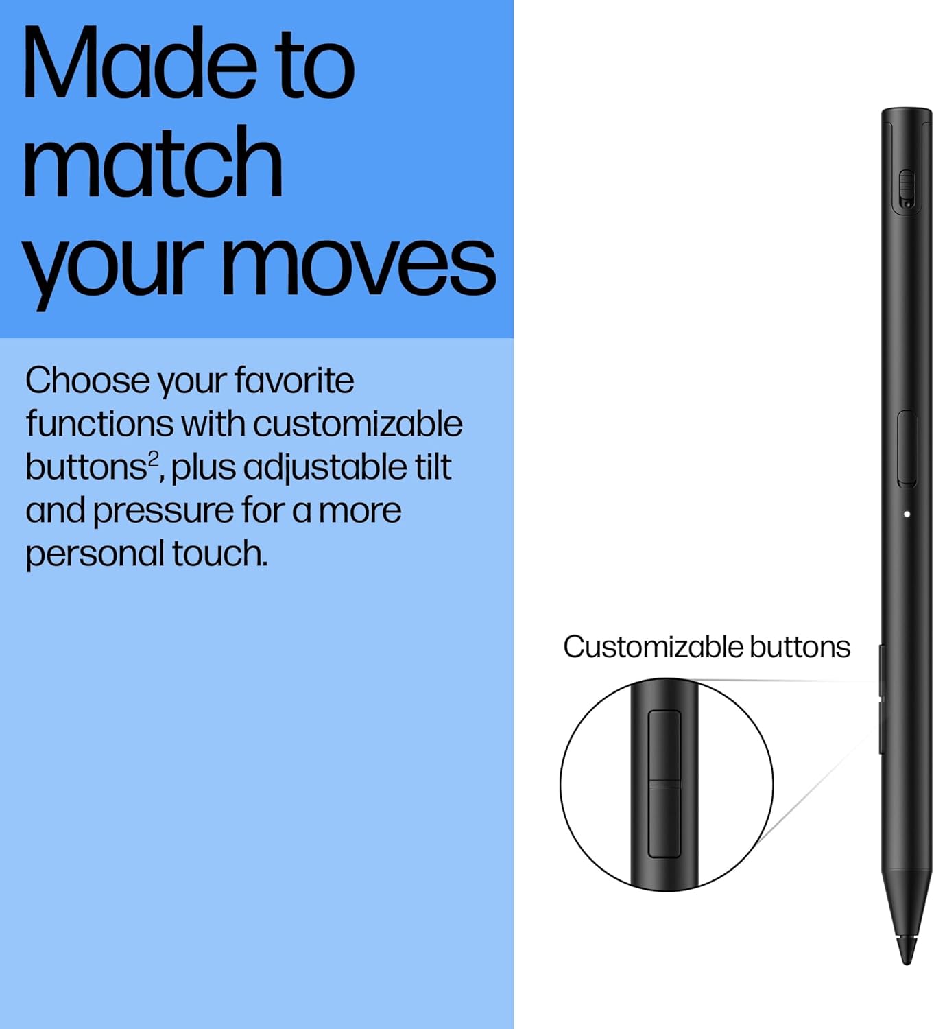 HP 700 rechargeable stylus pen USB-C charging port
