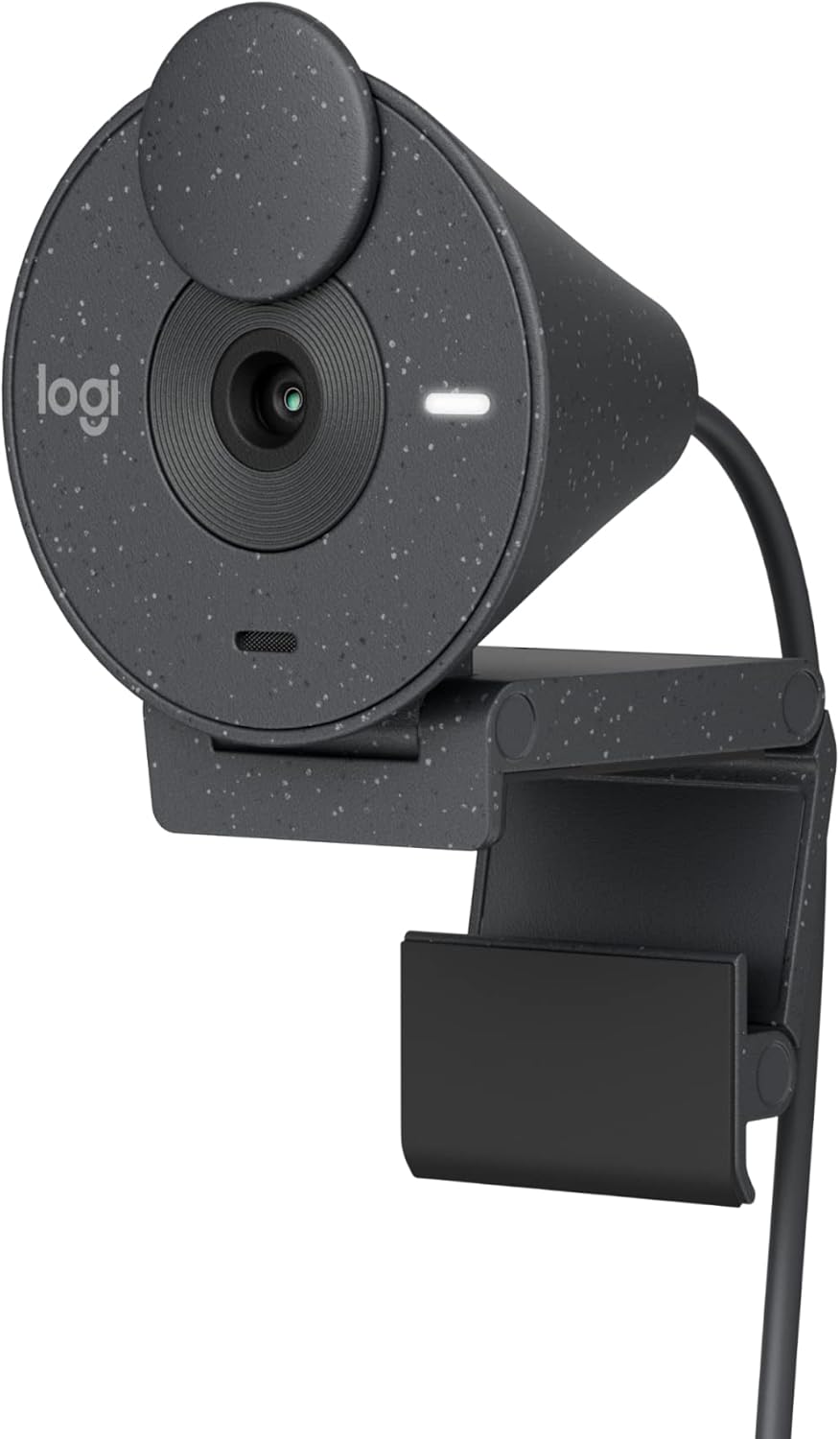 Logitech webcam on a white background