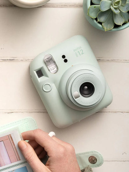 Fujifilm Instax Mini 12 Instant Camera – Sage Green | Print Instantly