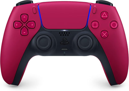 PS5 DualSense Cosmic Red controller side profile with adaptive triggers