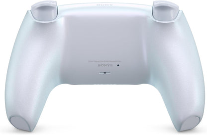 Sony DualSense Chroma Pearl vs standard white controller comparison