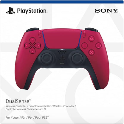 Sony DualSense Wireless PS5 Controller in Cosmic Red front view