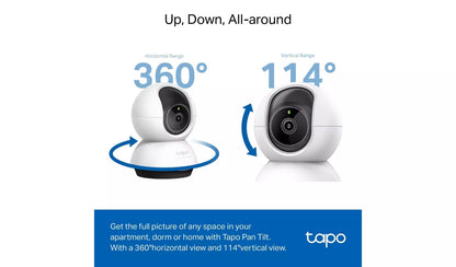 Tapo TC74 3K Pan/Tilt Indoor Security Camera with AI Detection