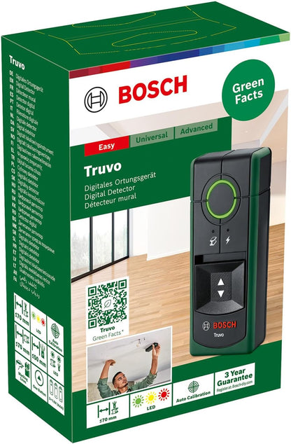 Bosch Truvo Digital Wall Scanner – Metal & Live Wire Detector