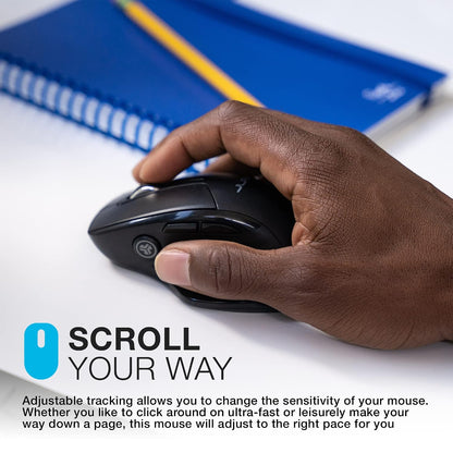 JLab JBuds Wireless Ergonomic Mouse – Multi-Device & Silent