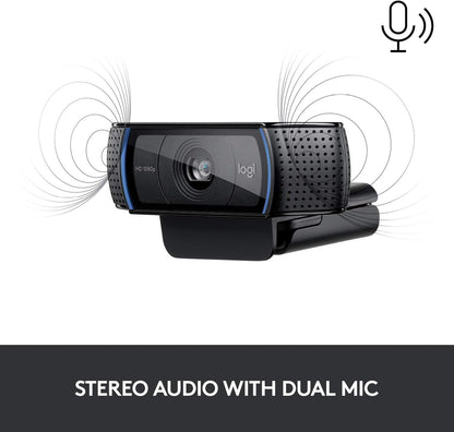 Logitech C920 HD Pro Webcam – 1080p Full HD Video