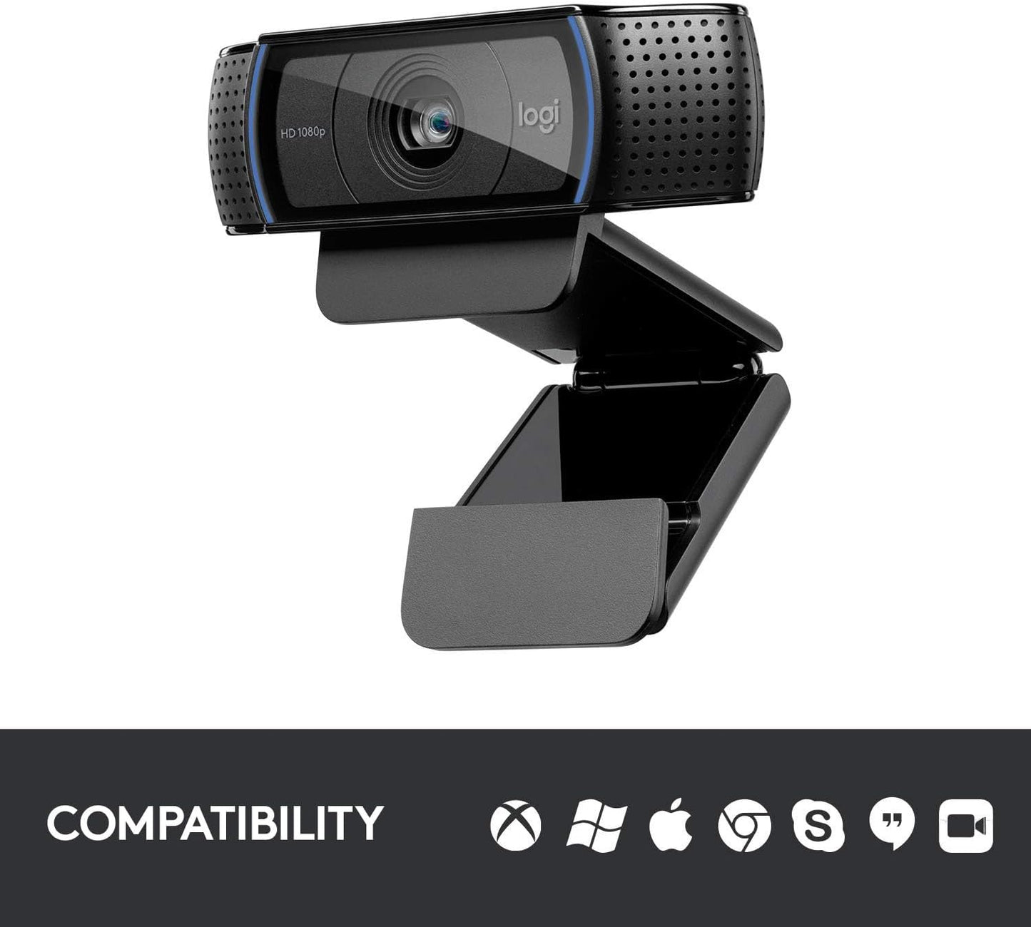 Logitech C920 HD Pro Webcam – 1080p Full HD Video