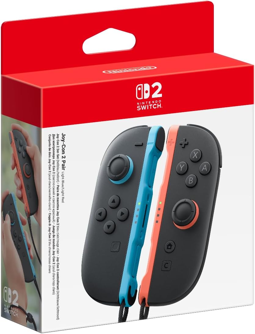 Nintendo Switch 2 Joy-Con 2 Controller Pair – Blue & Red